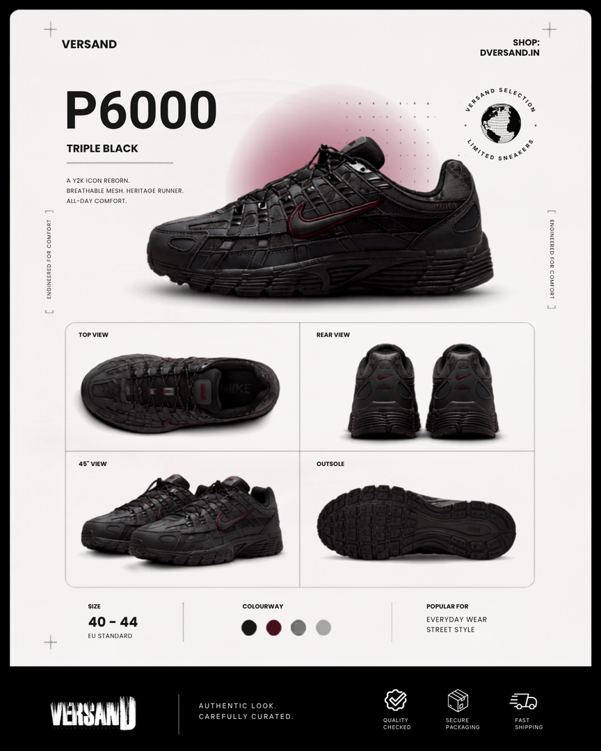 P-6000 Black Burgundy Crush